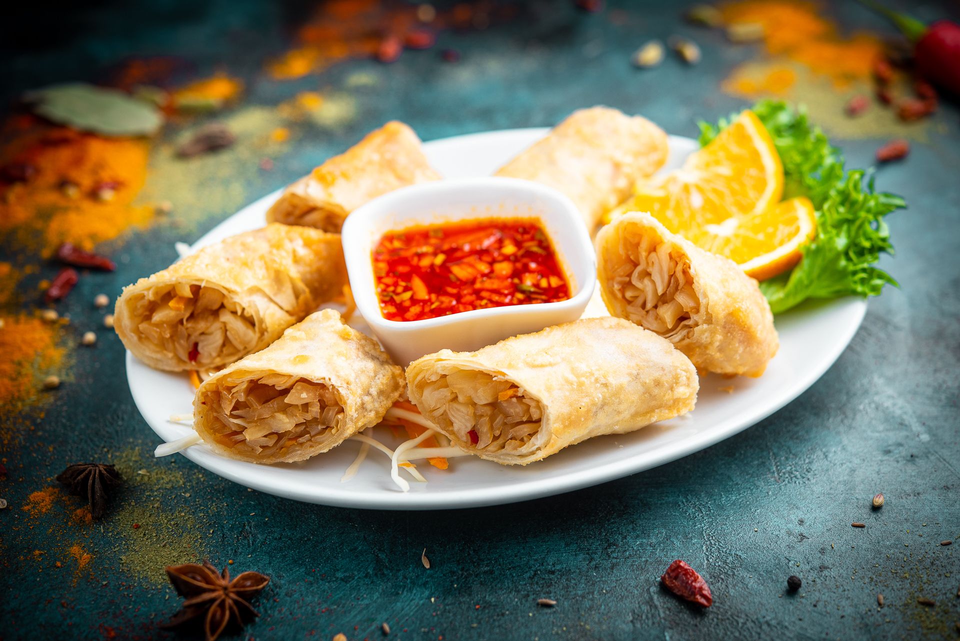 Vegetable Spring Rolls